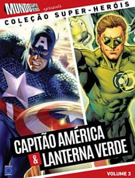 Coleção Super-Heróis Volume 3: Capitão América e Lanterna Verde