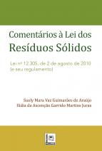 Comentários à lei dos resíduos sólidos